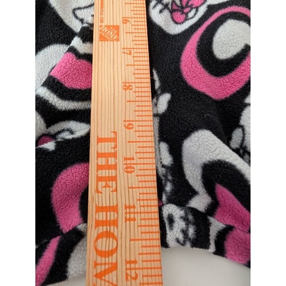 Sanrio Hello Kitty Heart Fleece PJ Pants Womens Size 2X Black Pull On Sleepwear - Picture 10 of 12